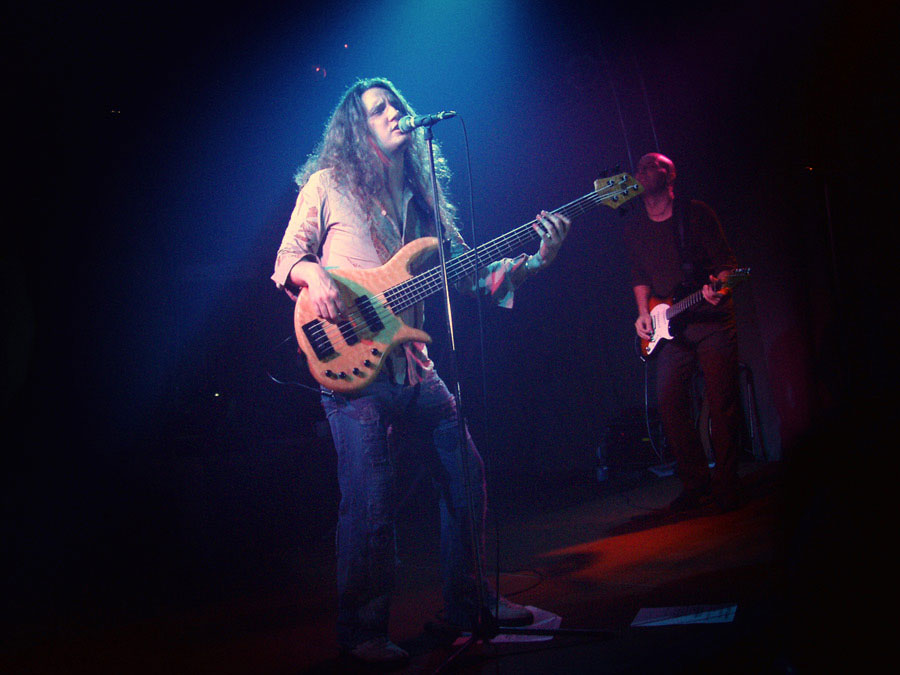 Frank Stimpfig am Bass