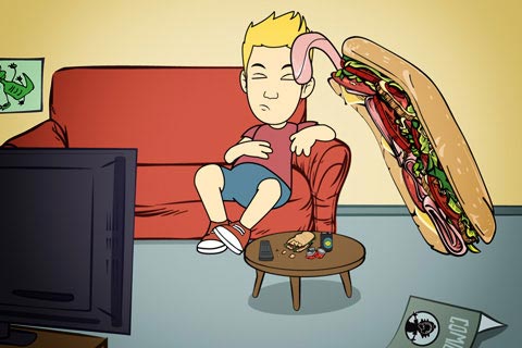 SUBS UND SNACKS – Animierter Werbefilm